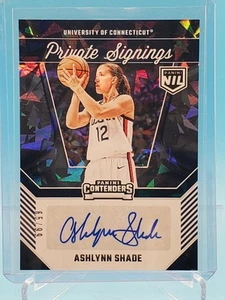 Ashlynn Shade 2025 2024-25 Panini UCONN NIL Private Signings /99 Auto #AS - Picture 1 of 2