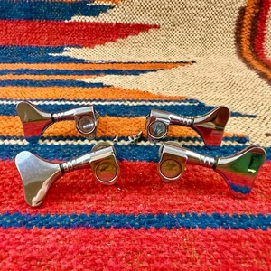 1970's Gibson Schaller Bass Guitar Tuners for Ripper G3 & EB Models Vintage - Picture 1 of 8