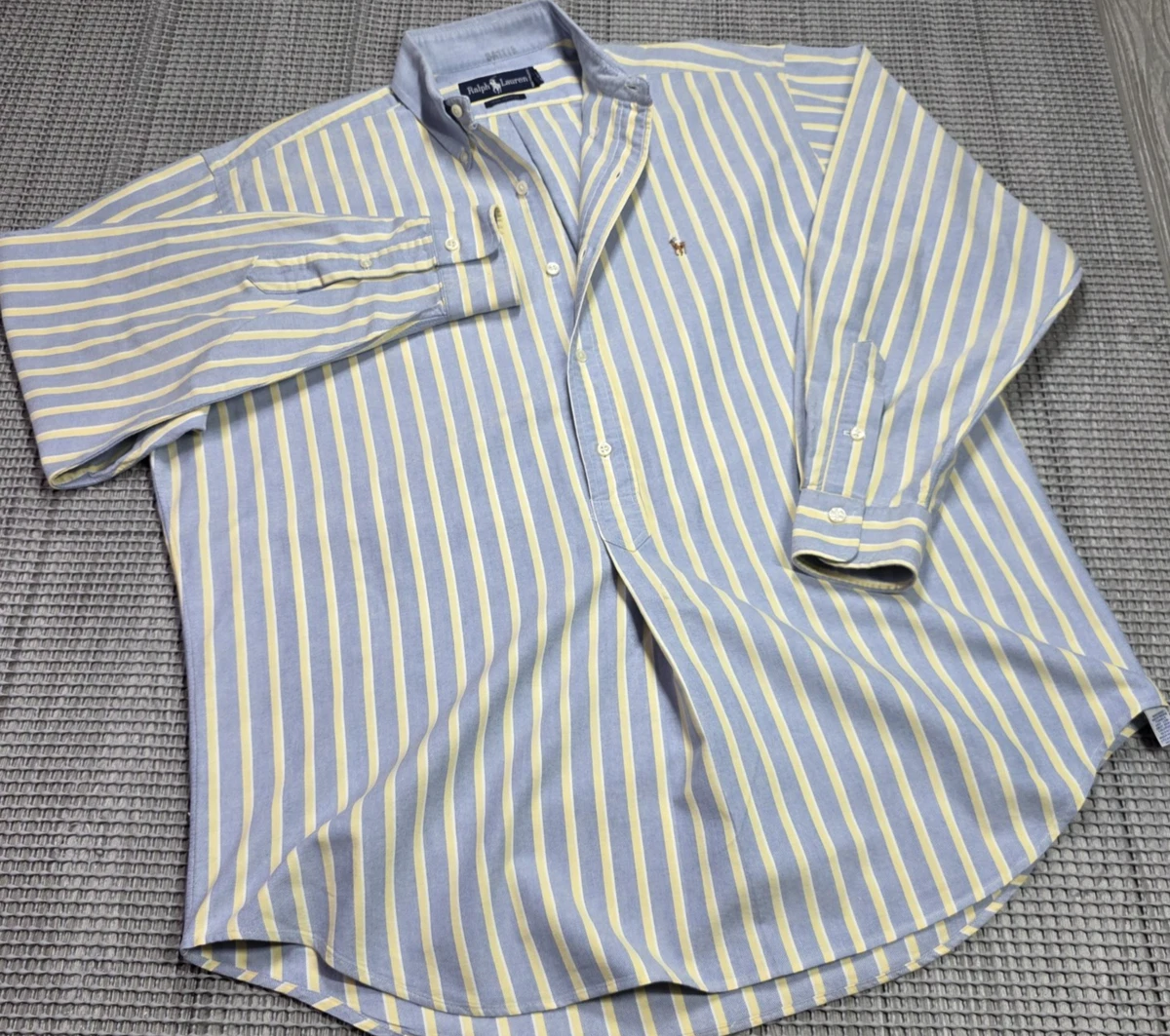 Polo Ralph Lauren 90s Theme Casual Button-Down Shirts for Men for