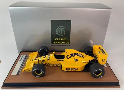 Tecnomodel Lotus 101 #11 Nelson Piquet Brazilian GP 1989 1/18 TM18-350B - Immagine 1 di 4