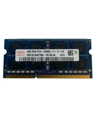 Memoria para computadora portátil SK Hynix 8 GB (2x4 GB) PC3-12800S DDR3 SO-DIMM, lote de 10 Foto 1 de 2