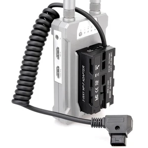 D-Tap Ptap auf doppelseitiges NP-F550/970/570/770 Dummy Akku Netzteil für... - Bild 1 von 9