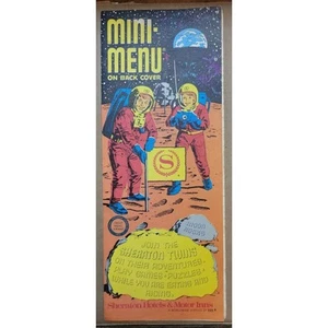 VINTAGE 1972 - SHERATON HOTELS & MOTOR INNS - SHERATON TWINS MENU ATTIVITÀ - Foto 1 di 3