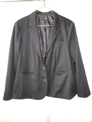 Womes经典黑色西装外套 — 第 1/4 张图片