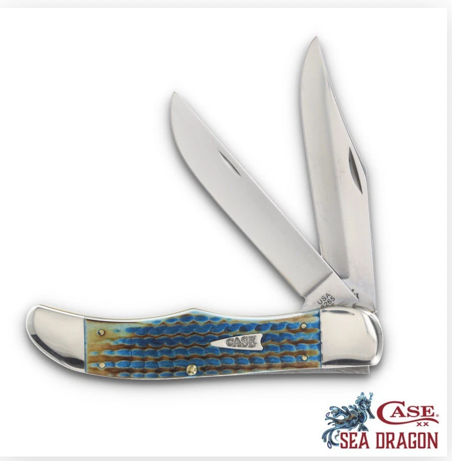 Estuche SMKW Exclusivo Plegable Hunter CA25217 - Sea Dragon Bone - TruSharp SS Foto 1 de 1