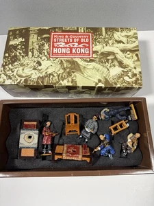 "King & Country" "Streets of Old Hong Kong" HK102 Opium Smokers Miniatures - Bild 1 von 13