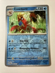 Crawdaunt 048/167 - Sv06: Twilight Masquerade Reverse Holo (NM) - Picture 1 of 2