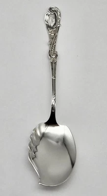 Cazuela cuchara Reed & Barton plata esterlina bayas 5” ornamentada rococó floral 16 g Foto 1 de 4