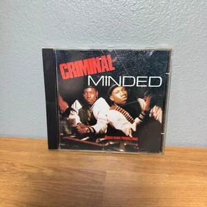 Criminal Minded by Boogie Down Productions CD CASE AND ARTWORK ONLY NO DISC - Imagen 1 de 4