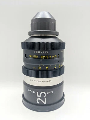 Schneider CINE-XENAR II 25MM/T2.2 PL Feet Scale - Demo Lens CX-1068576 (1068576) - Image 1 of 4
