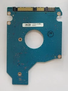 MK5065GSXF, HDD2J62 P TV01 T, D0/GP005B, G002706A, Toshiba SATA 2.5" PCB - Imagen 1 de 2