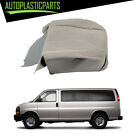 Driver Bottom Cloth Seat Cover Gray For 2003-2014 Chevy Express 1500 2500 3500