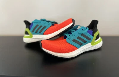 Adidas UltraBoost 20 'What The Solar' Multi-Color Men’s Size 5.5 NWT FV8331 - Image 1 of 4