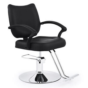 CO-Z Hair Chair with 360° Swivel Adjustable Height for Professional & Home Use