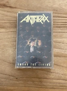 Anthrax Among The Living Album Cassette OG US 1987 Edition Thrash Metal - Picture 1 of 7