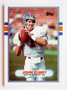 John Elway #241 Topps 1989 Football Karte (Denver Broncos)  - Bild 1 von 2
