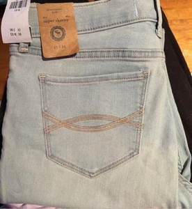 ABERCROMBIE KIDS SUPER SKINNY 15/16 NEW NWT JEANS - Picture 1 of 3