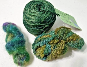 Mountain Colors Knobbie, Mohair, LolliePop Cabin Lot of 3 Skeins 3.5 oz total - Picture 1 of 6