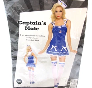 Sexy Vestido Para Mujer Captain's Mate Shipmate Cutie Sailor Halloween/Cosplay S/M - Imagen 1 de 7
