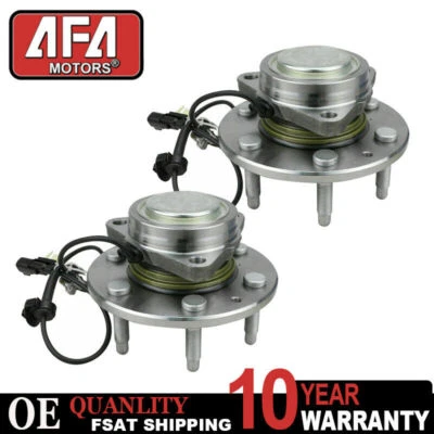 Cojinete de cubo de rueda delantera para Chevrolet Silverado 1500 2014 2015 2016-2018 2x2 GMC Foto 1 de 4