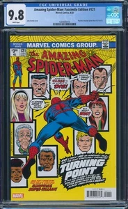 Amazing Spider-Man #121 Facsimile Edition CGC 9.8 Reprints 1973 Orig Marvel 2023 - Picture 1 of 2