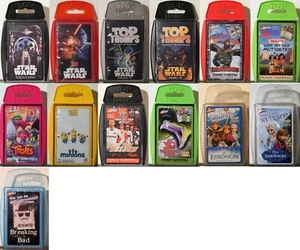 JUEGO DE CARTAS Top Trumps Wining Moves Selección: Star Wars, La Reina del Hielo, Minions. - Imagen 1 de 14