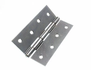 Neu 5 X Paar Scharniere BZP Verzinkter Stahl 100mm 10.2cm - Onestopdiy - H - Bild 1 von 1