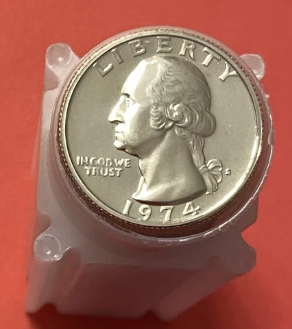 1974-S  **PROOF**  WASHINGTON QUARTER - NICE COIN - L@@K AT PICTURES!!!!! Cover