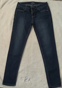 LUCKY BRAND Girls 16 Denim Jeans ZOE SKINNY Blue Dark Wash Stretch - Picture 1 of 12