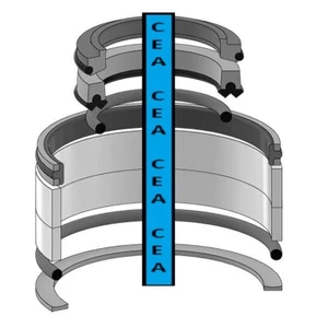 Kit de sellado de cilindro hidráulico 10034622 para Prentice 2-1/2 x 5 - Imagen 1 de 1