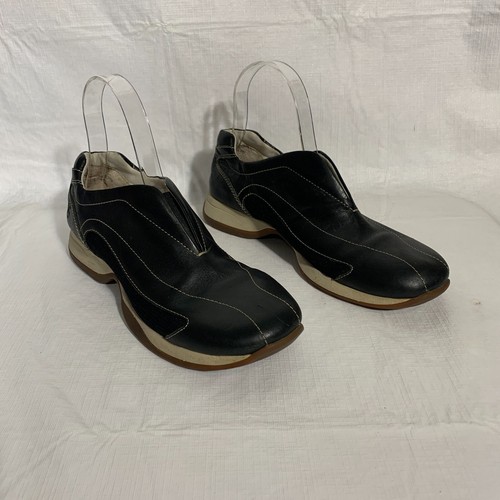 Scarpe da passeggio mocassino Timberland Smart Comfort da donna in pelle nera taglia 8 M #32327