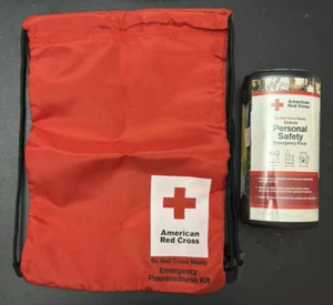 NEU Amerikanisches Rotes Kreuz Erste Hilfe Notfall persönliche Vorbereitung Kit mit Tasche - Bild 1 von 7