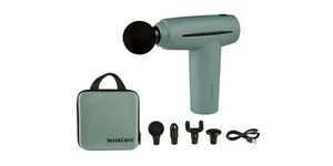 SILVERCREST Mini-Massage-Gun Massagepistole SMMG 3.7 A1 4 Aufsätze petrol*B-Ware - Bild 1 von 5