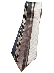 Albert Nipon All Silk Allover Printed Tie NEW-074 - Picture 1 of 4