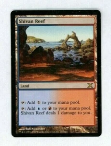 Shivan Reef Tenth Edition X MTG Magic the Gathering - Picture 1 of 2