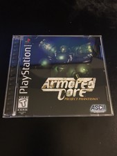 Armored Core Project Phantasma Reproduction Case - PS1 NO DISC
