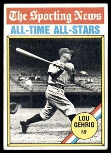 1976 Topps #341 Lou Gehrig ATG Yankees EX-EXMINT *90