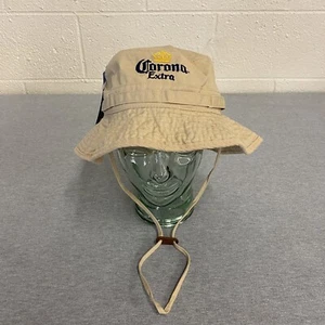 Corona Extra Beer Classic Men's Bucket Hat Beige Beer Cap - Picture 1 of 5