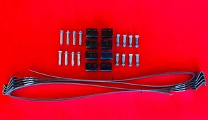Mobile Home Parts Set of 8 Dry Concrete Anchors Tie Down Straps & Bolts - Picture 1 of 5