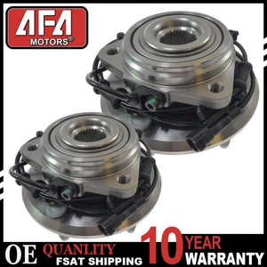 2X Front Wheel Bearing & Hub Assembly For 2011-2018 Jeep Wrangler JK 4WD 5 Lugs - Picture 1 of 9