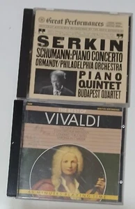 2 cds scumann piano concerto.the beast vivaldi, - Picture 1 of 2