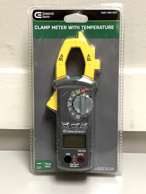 Braçadeira medidor elétrica comercial com temperatura - Imagem 1 de 2