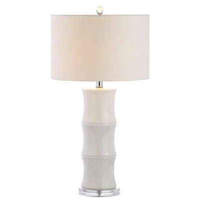 JYL3015C Tiki 26.5" Ceramic LED Table Lamp Contemporary Traditional Bedside D... - Image 1 of 4