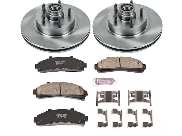 Kit de pastillas de freno delanteras y rotor para Ford Explorer 1995-2001 1996 1997 1998 CT725GT Foto 1 de 1