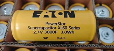Supercapacitor 2.7v 3000F Eaton XL60 XL60-2R7308W-R Weldable Terminal