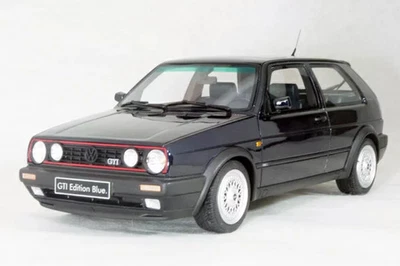 OTTO 1/18 VW Golf 2 GTI Edition Blue 1991 Moonlight Blue Diecast Model OT982 - Imagen 1 de 3