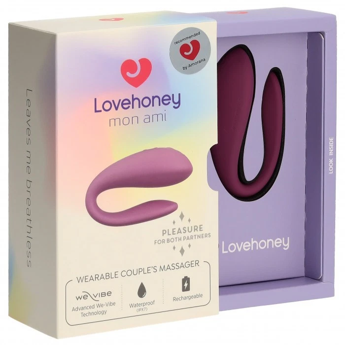 Lovehoney Mon Ami Wearable Couple's Massager Purple We-Vibe