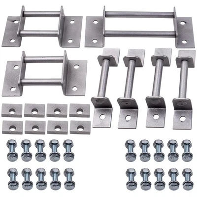 Staffe del sedile Terza fila con riscontri e bulloni for Chevrolet Tahoe 00-14 - Immagine 1 di 4
