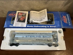 VINTAGE ATLAS ACF 3-BAY CLINDRICAL HOPPER SHPX 61164 STERLING SALT O SCALE NIB - Picture 1 of 17