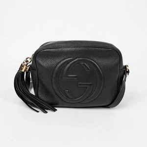 Gucci Soho Disco Tassel Shoulder Crossbody Bag 308364 146234419 - Picture 1 of 11